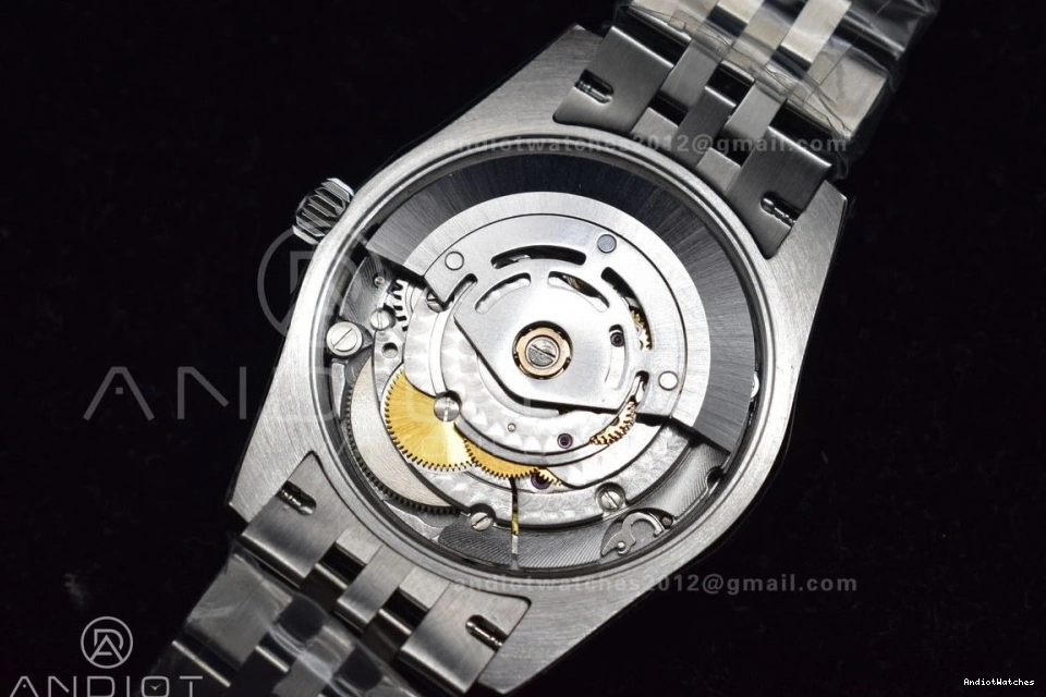Steel ZeroBulk 31 278289 Syle President Markers DateJust Bracelet Green Dial Ladies on 316L Stick 557 WF 0502